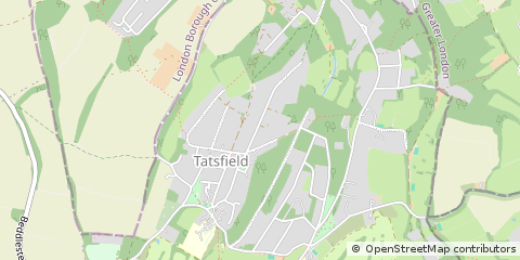 Map of Westerham