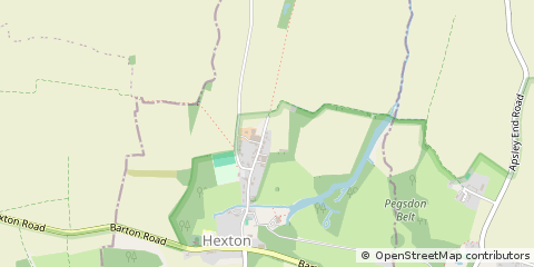 Map of Hitchin, Hertfordshire