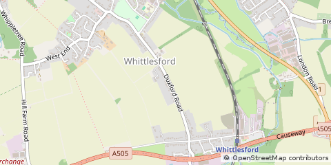 Map of Cambridge, Cambs