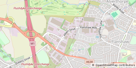 Map of Ossett