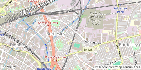 Map of Birmingham