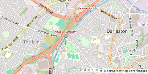 Map of Wednesbury