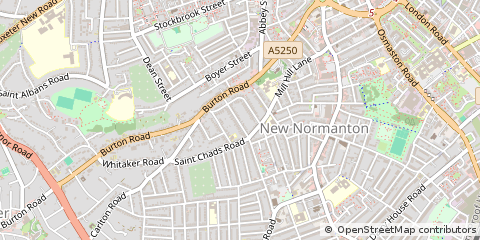 Map of Derby