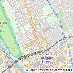 Map of Worcester