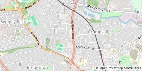 Map of Manchester