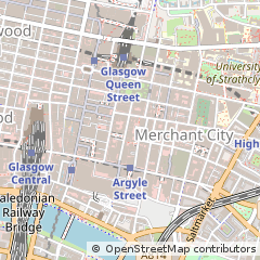 Map of Glasgow