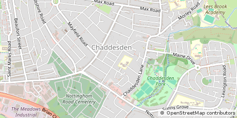 Map of Derby, Derbyshire