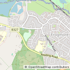 Map of Camberley
