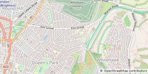 Map of Brighton, East Sussex