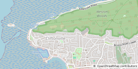 Map of Weston-Super-Mare