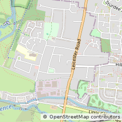 Map of Leicester