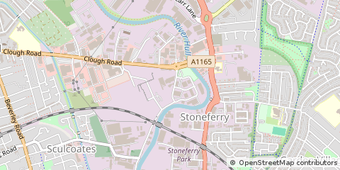 Map of Hull