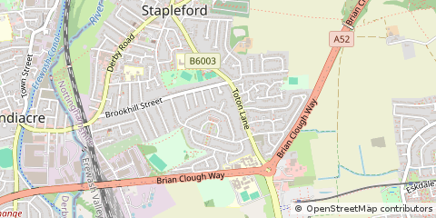 Map of Nottingham