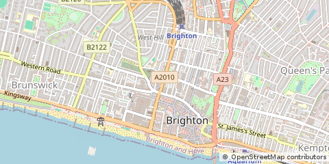 Map of Brighton
