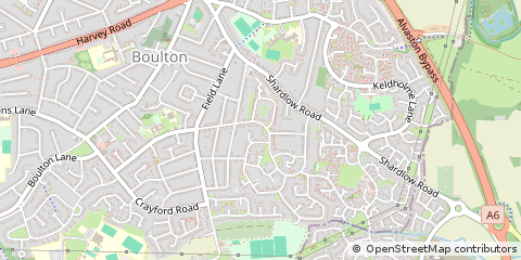 Map of Derby, Derbyshire