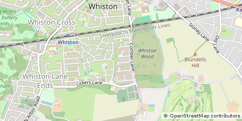 Map of Prescot