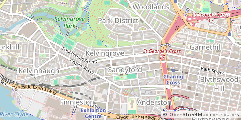 Map of Glasgow