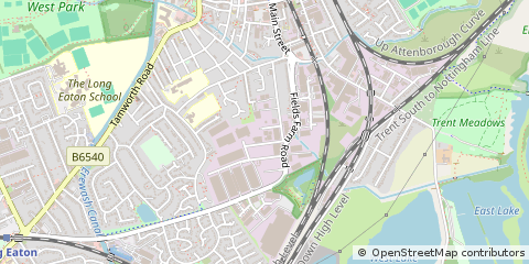 Map of Nottingham