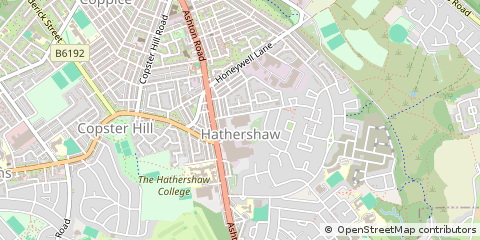 Map of Oldham