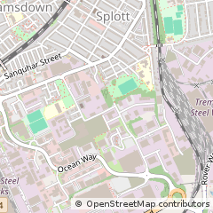 Map of Cardiff, County of Cardiff