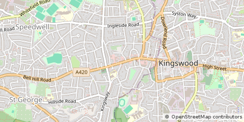 Map of Bristol