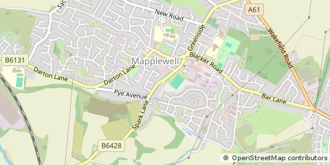Map of Barnsley
