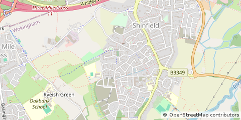 Map of Berkshire
