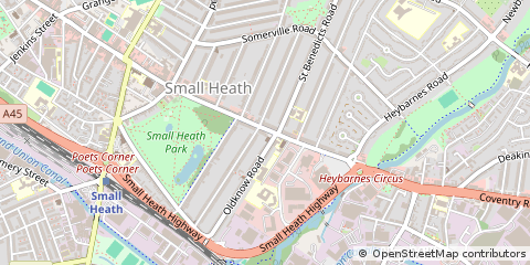 Map of Birmingham