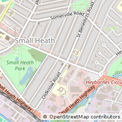 Map of Birmingham