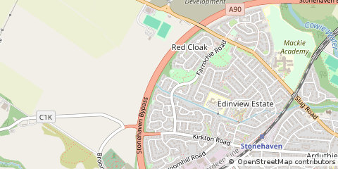 Map of Stonehaven