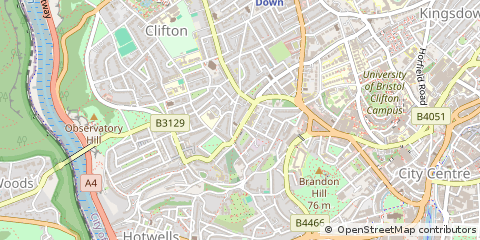 Map of Bristol