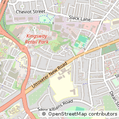 Map of Derby, Derbyshire
