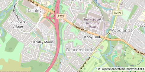 Map of Glasgow