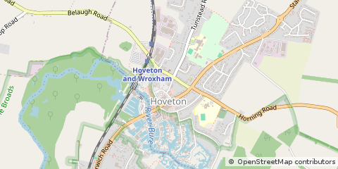 Map of Norwich, Norfolk