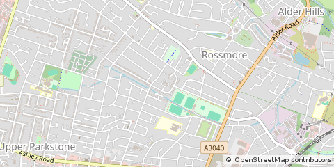 Map of Poole, Dorset