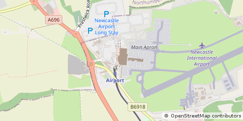 Map of Newcastle Upon Tyne