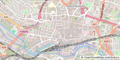 Map of Leeds