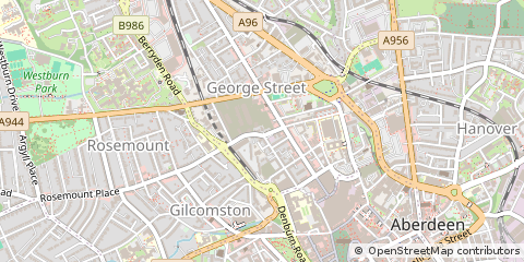 Map of Aberdeen