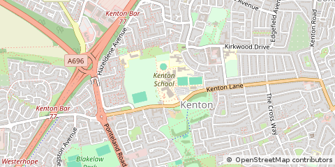Map of Newcastle Upon Tyne