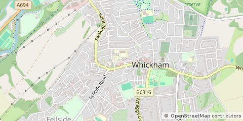 Map of Newcastle Upon Tyne