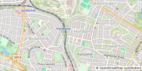 Map of Glasgow