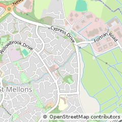 Map of Cardiff