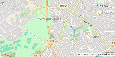Map of Bristol