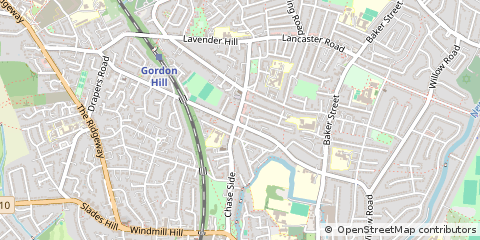 Map of Enfield
