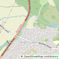 Map of Sheffield