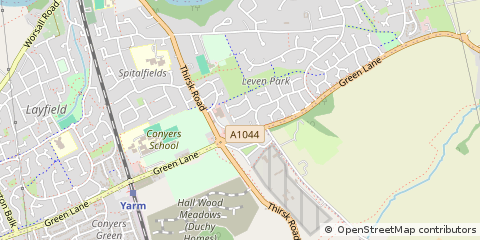 Map of Yarm