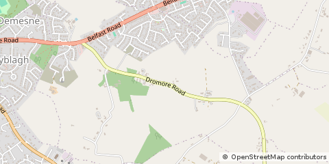 Map of Craigavon