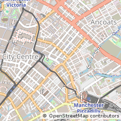 Map of Manchester