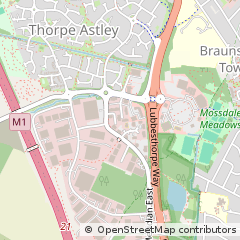 Map of Leicester