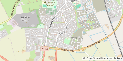 Map of Beverley, East Riding